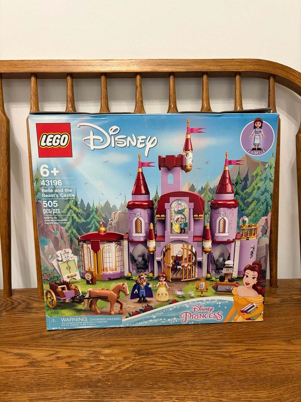 LEGO Disney Belle and the Beast's Castle 43196 Building Set